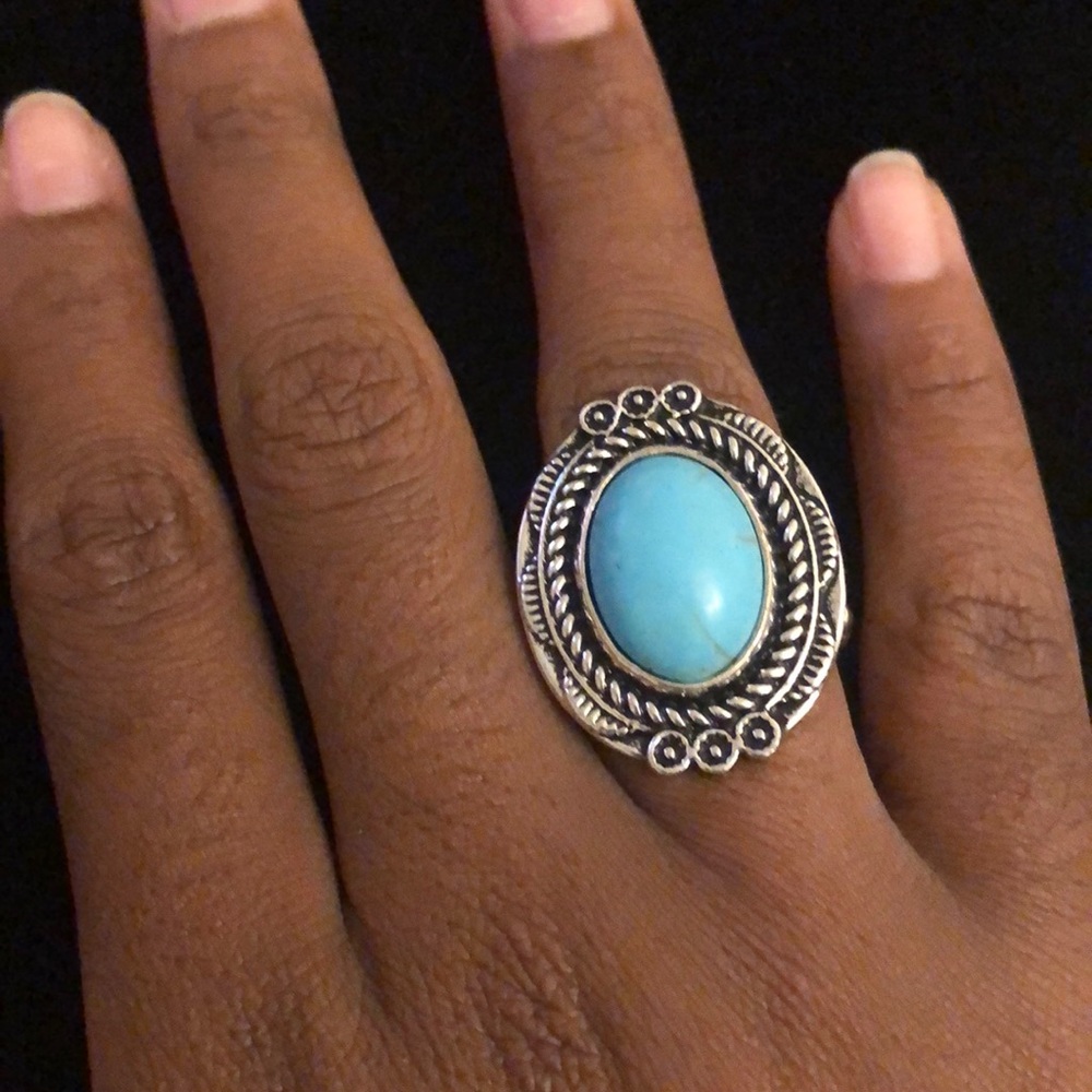 Tumblin’ Tumbleweeds Blue Ring